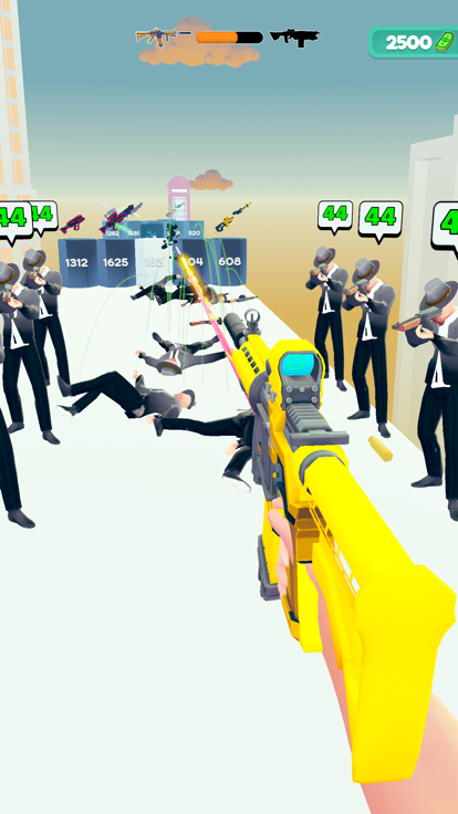 Gun Run 3D!游戏截图
