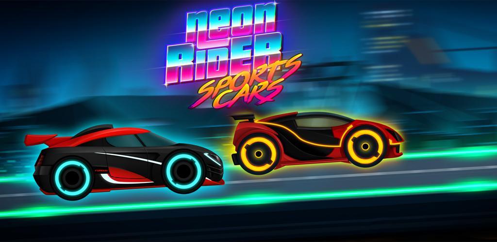 Car Games: Neon Rider Drives Sport Cars游戏截图