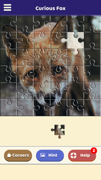 Curious Fox Puzzle游戏截图