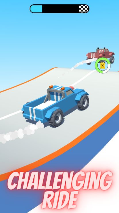Bump Turbo Car Racer游戏截图