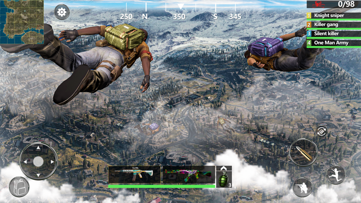 真正的突击队FPS 3D罢工游戏截图