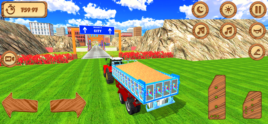 Tractor Farming 3D Harvest Fun游戏截图