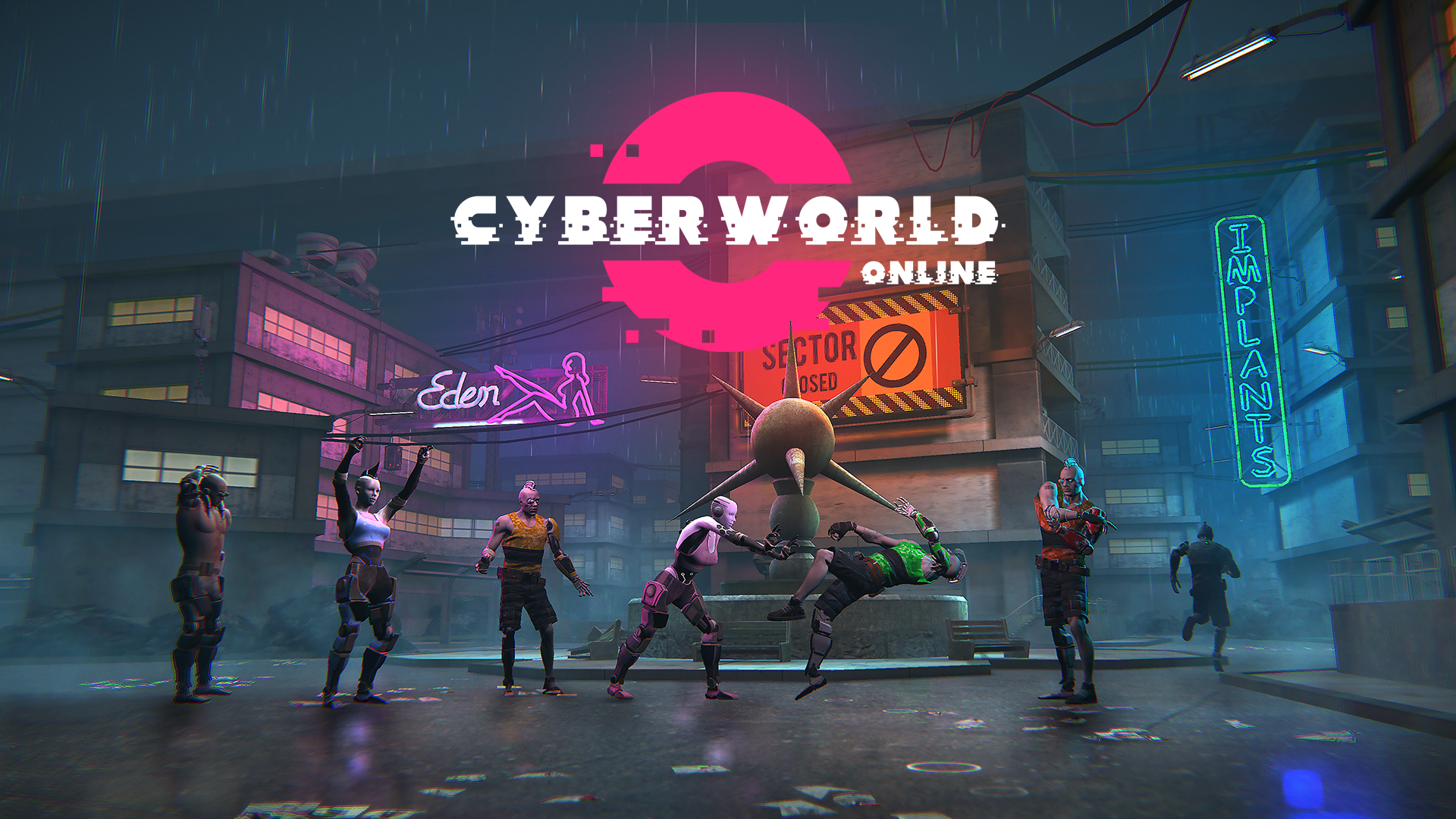 Cyberworld Online: Cyberpunk O游戏截图