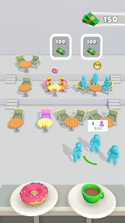 Restaurant Seating Idle 3D游戏截图