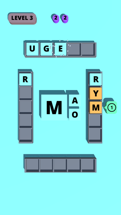 Word Stack - Word Swipe Game游戏截图