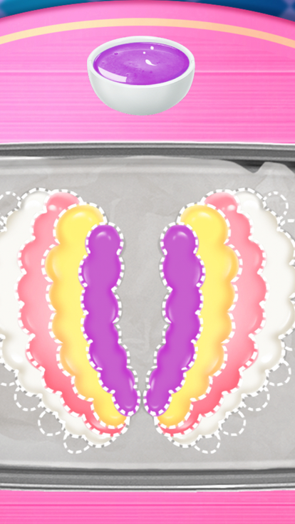 Unicorn Food - Rainbow Cake游戏截图