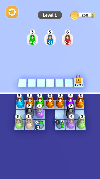 Matryoshka Merge游戏截图