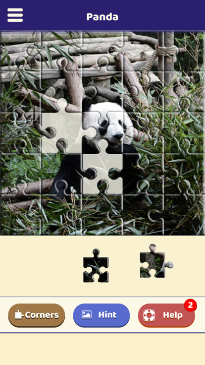 Panda Love Puzzle游戏截图