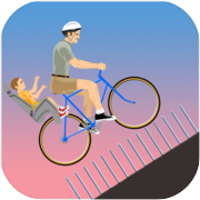 Happy Bicycle on Wheels