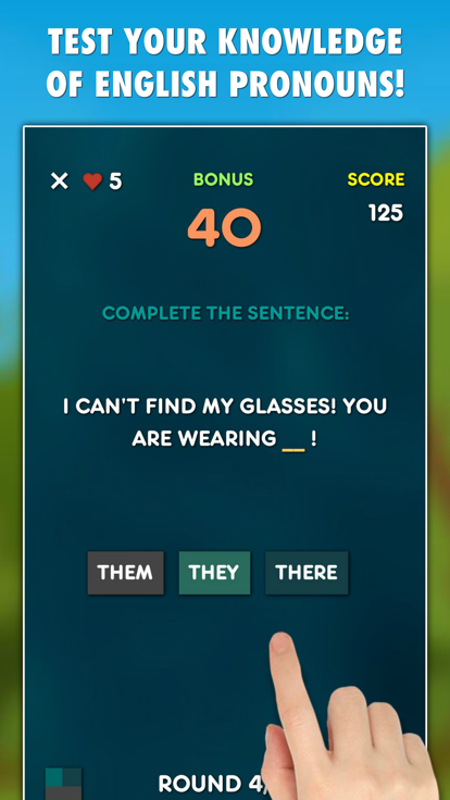 Pronouns Grammar Test PRO游戏截图