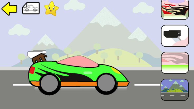 车辆 - 装载和颜色游戏截图