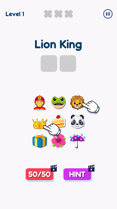 表情符号猜猜乐 (Emoji Guess Puzzle)游戏截图