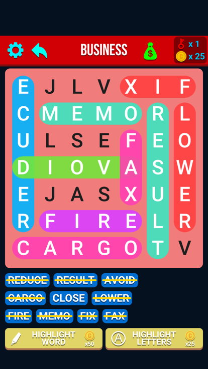 Word Hunt: Word Puzzle Game游戏截图