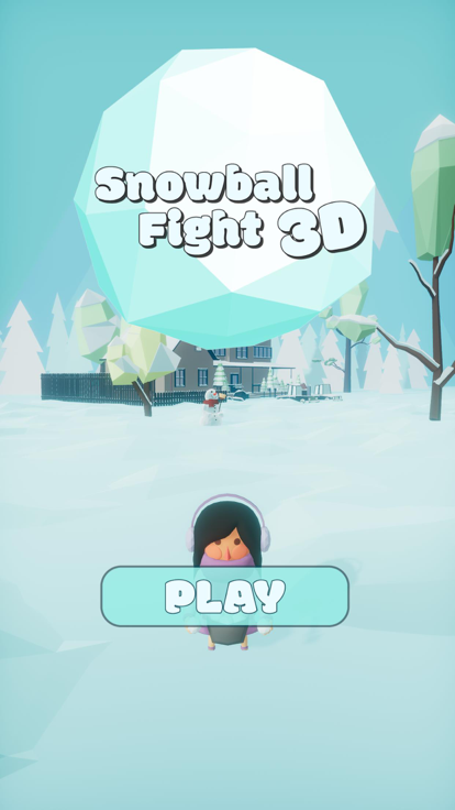 Snowball Fight 3D!游戏截图