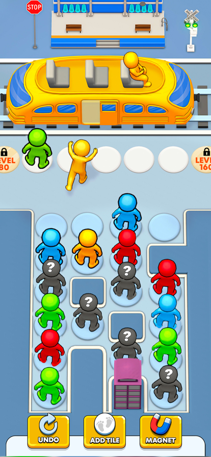 Take Them Home Train Game游戏截图