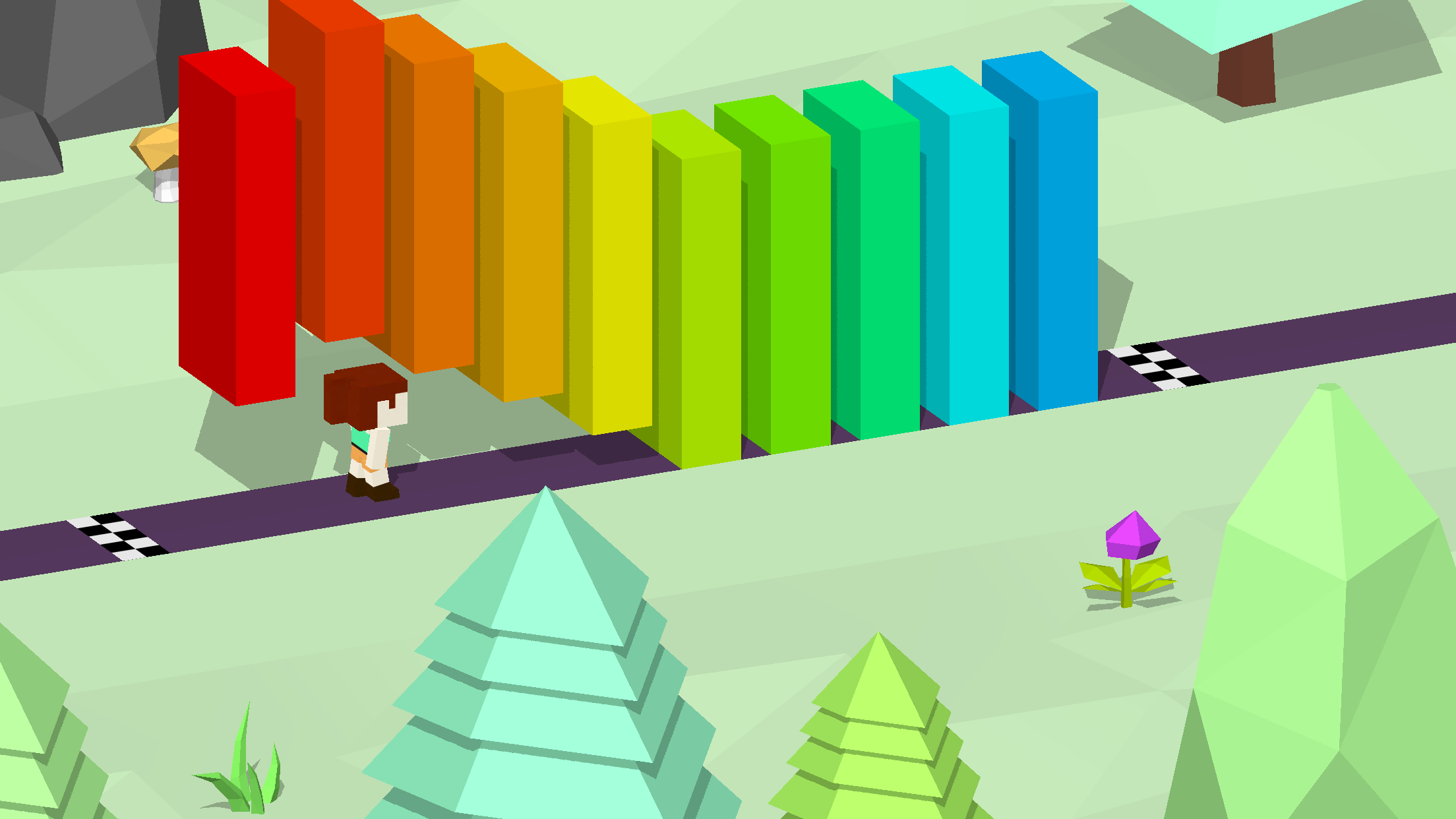 勇敢向前冲 - 世界大冒险游戏截图