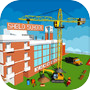 City Builder : High School Construction Gamesicon