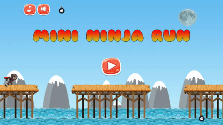 Free Mini Ninja Kids Run游戏截图