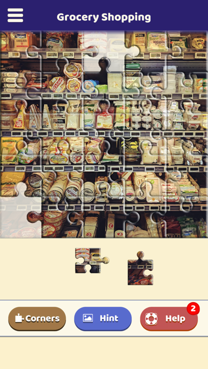 Grocery Shopping Puzzle游戏截图