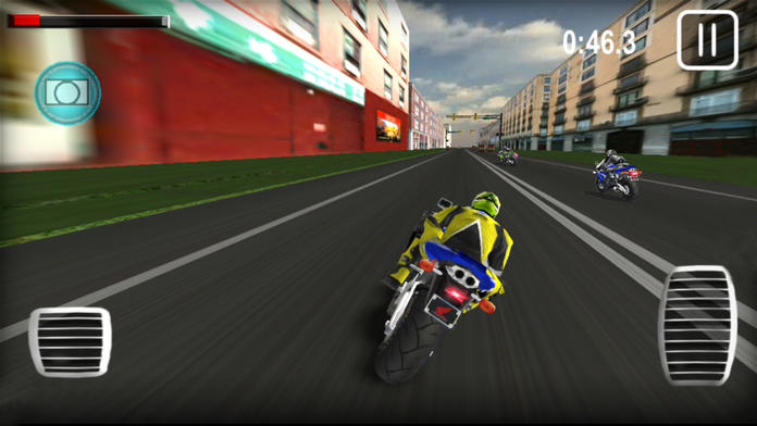 真正的驾驶摩托车比赛游戏截图