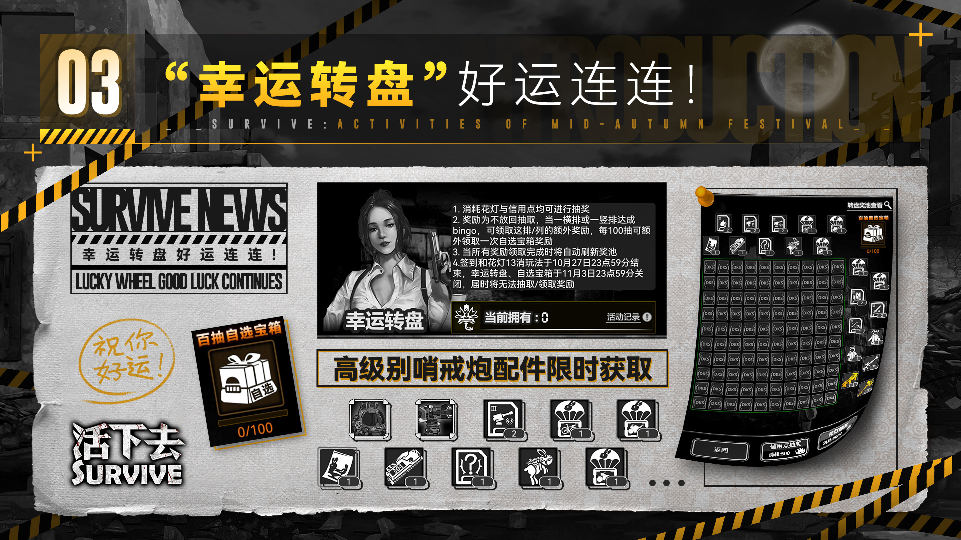 幸运转盘好运连连