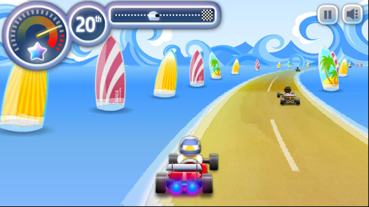 卡丁车赛车手 - 超级车手的绝对赛车游戏截图