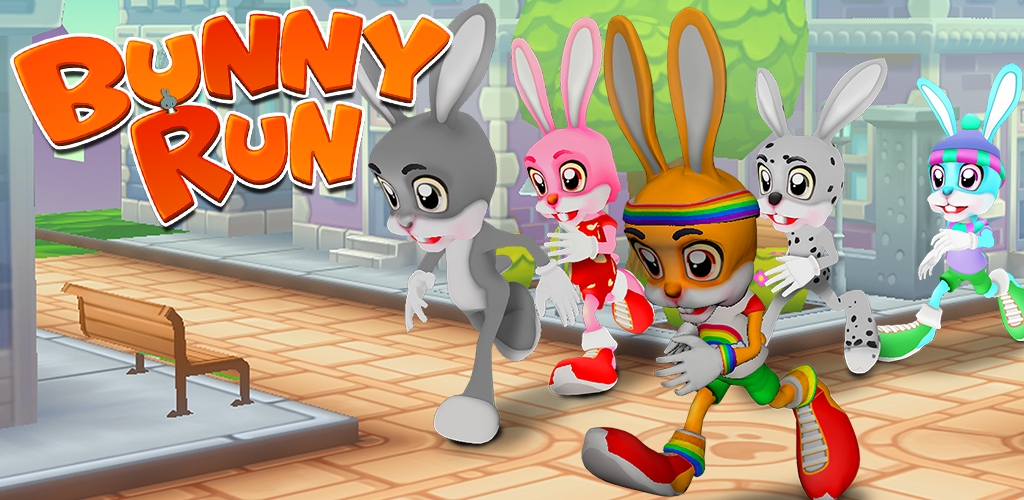 Bunny Run - Bunny Rabbit Game游戏截图