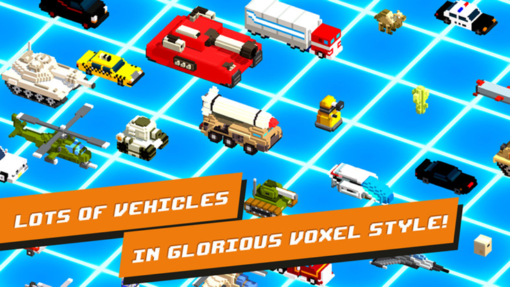 坦克大战-3D像素军事游戏游戏截图