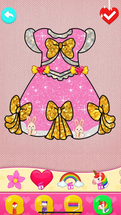 恐龙宝宝经营商店涂色设计游戏游戏截图