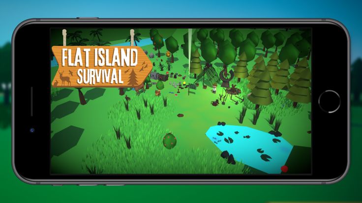 Flat Island Survival游戏截图