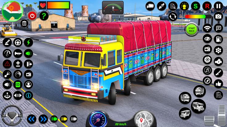 Indian Truck Driving Game 3D游戏截图