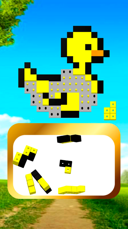 Blockin' Color : Brain Puzzle游戏截图