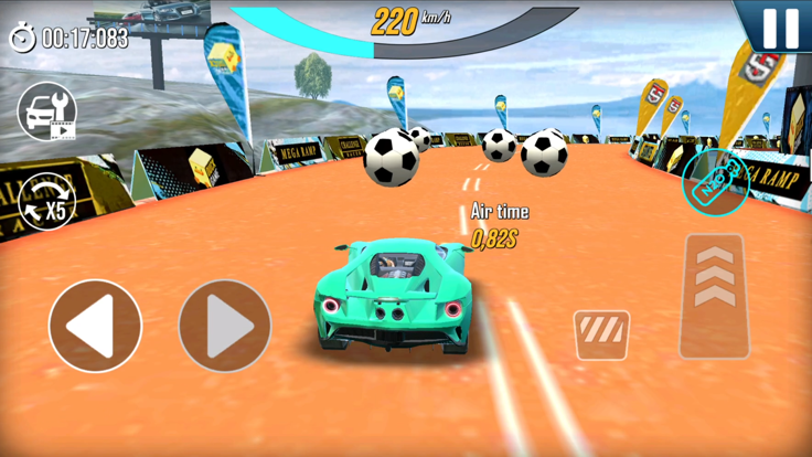 Mega Ramp Car Skills Driving游戏截图