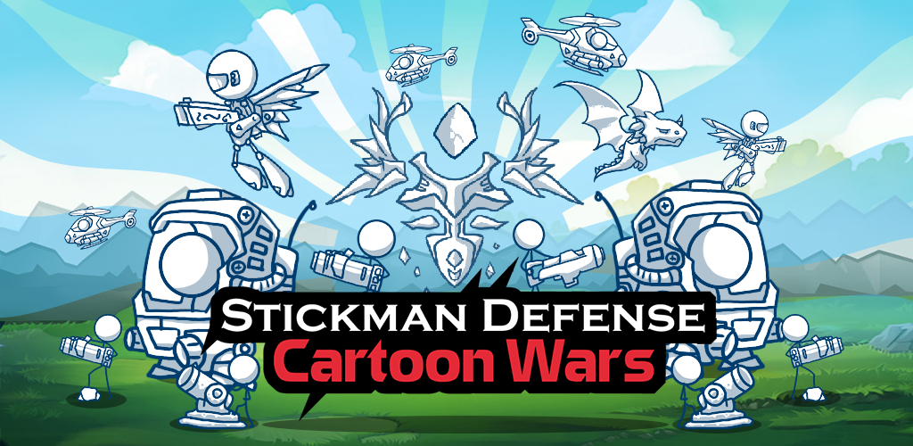 Stickman Defense: Cartoon Wars游戏截图