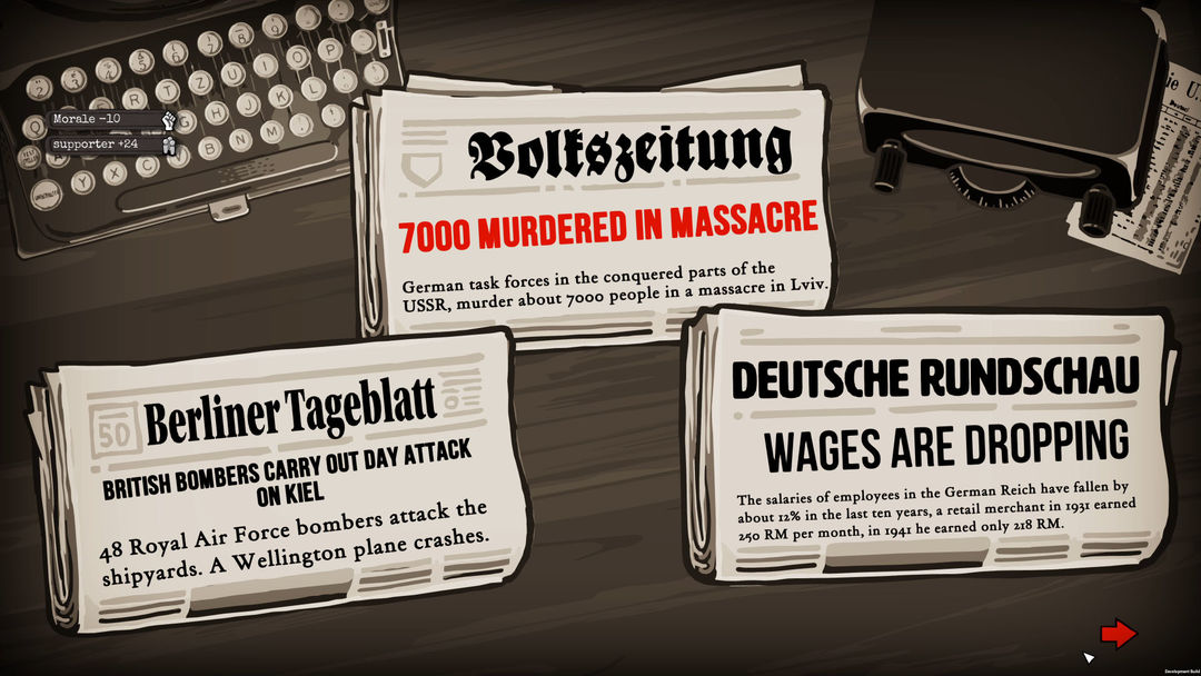 Through the Darkest of Times游戏截图