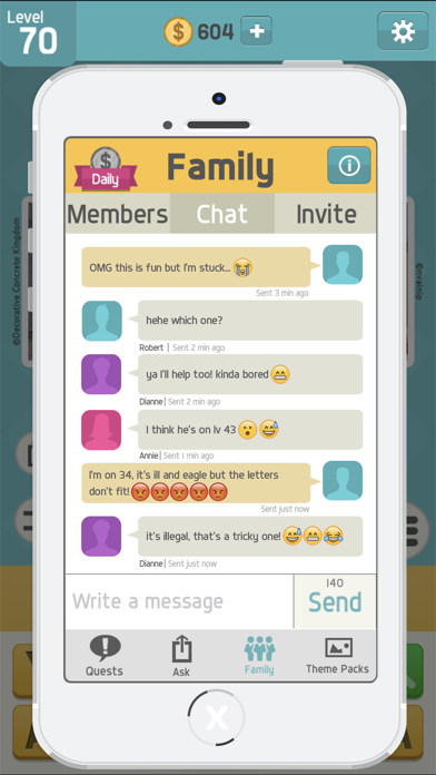 Pictoword:有趣的文字问答游戏游戏截图