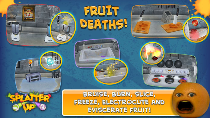 Annoying Orange: Splatter Up!游戏截图