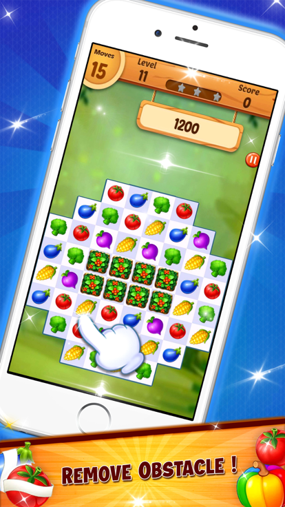 Farm Crush : Match 3 Game游戏截图