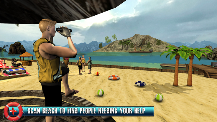 Beach Rescue Lifeguard Game游戏截图