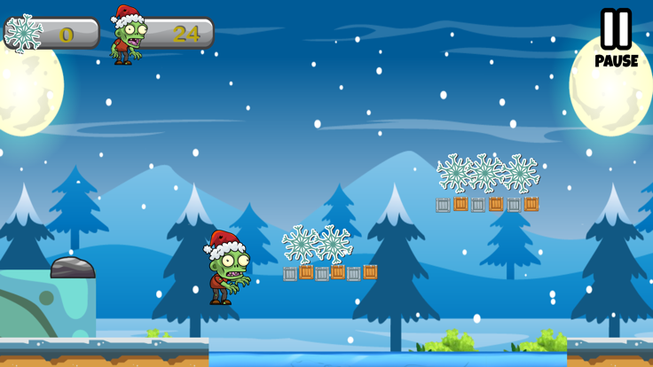 Santazombie Run for FNAF游戏截图