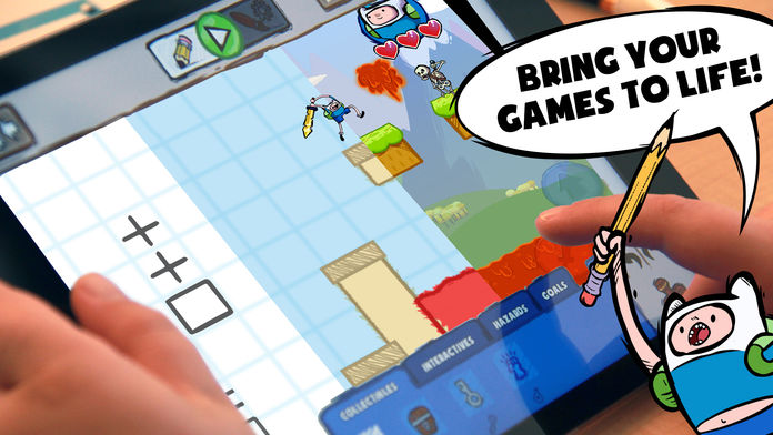 Adventure Time Game Wizard - Draw Your Own Adventure Time Games游戏截图