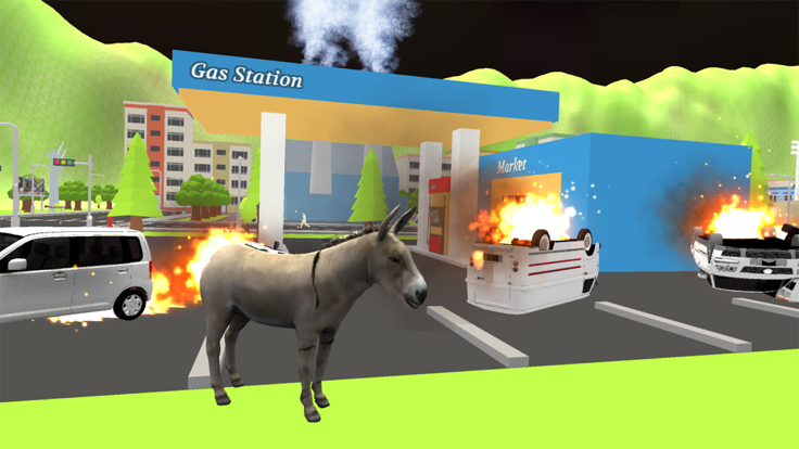 Donkey City Attack Vs Soldier游戏截图