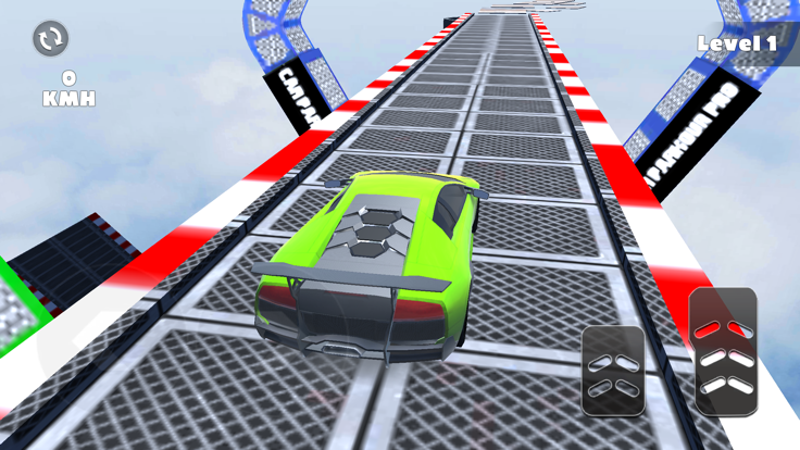 Grand GT Car Stunt: Mega Ramp游戏截图