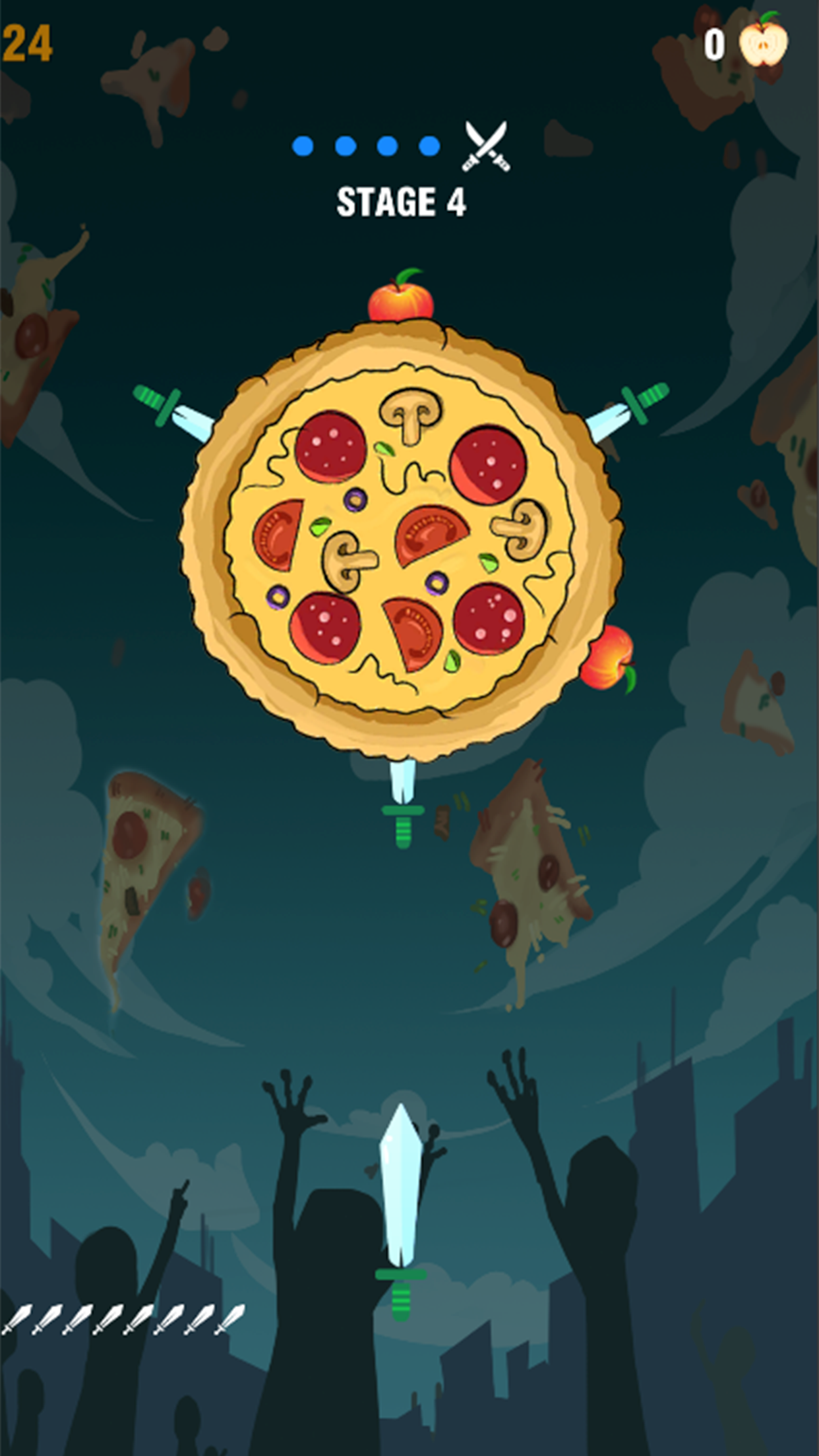 飞刀挑战游戏截图