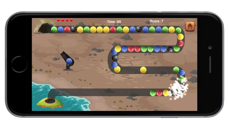 Marble Mission Blast游戏截图
