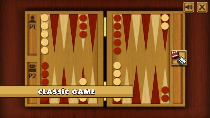 Backgammon Multiplayer游戏截图