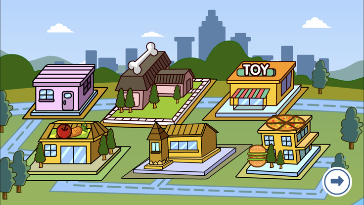 脑洞小镇世界 - 过家家游戏游戏截图