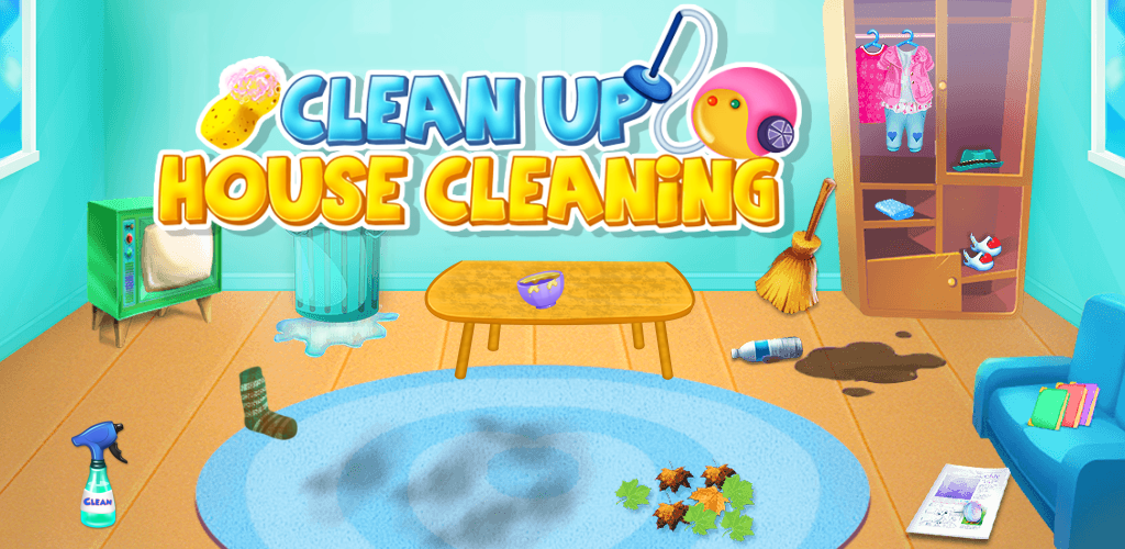 房子打扫 收拾房子 游戏为孩子们游戏截图