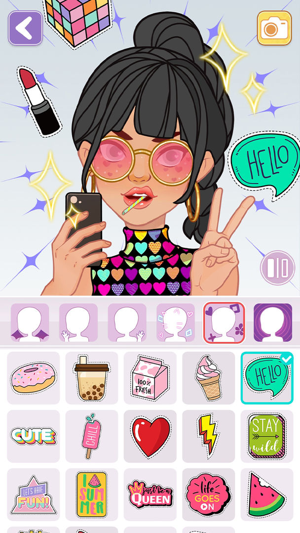 捏脸头像制作器游戏截图