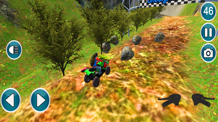 四边形 自行车 越野 驾驶游戏截图